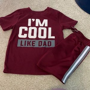 Tee & shorts set / 3T